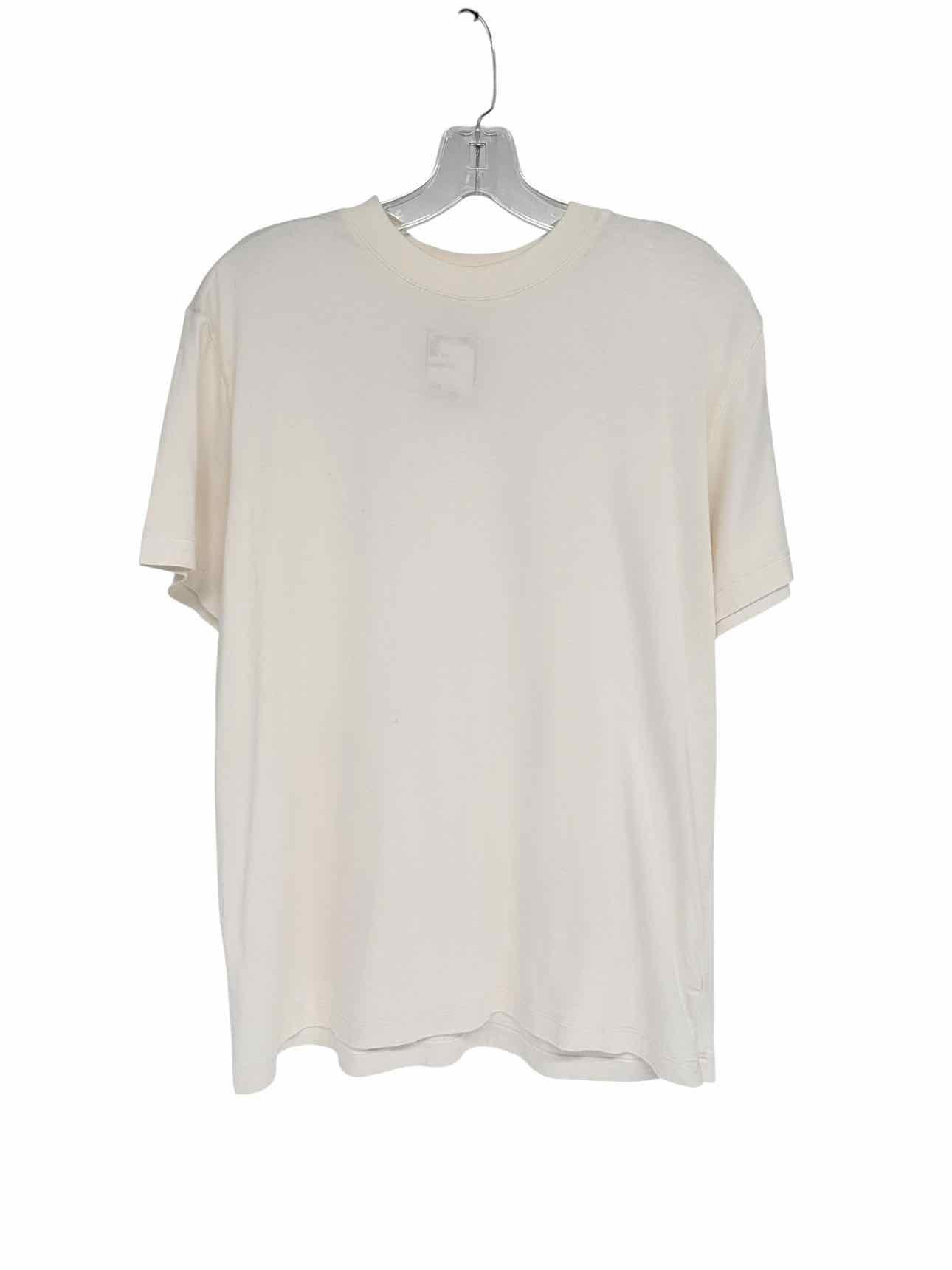 Skims White Relaxed Tee Size S