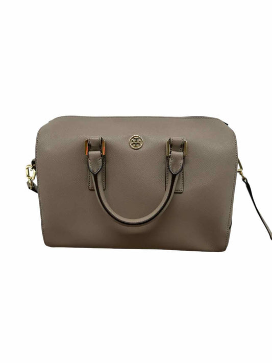 Tory Burch Robinson Grey Satchel