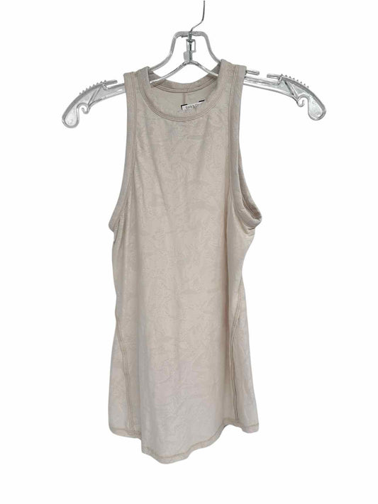 Lululemon Off-white Size 2 Tank Top