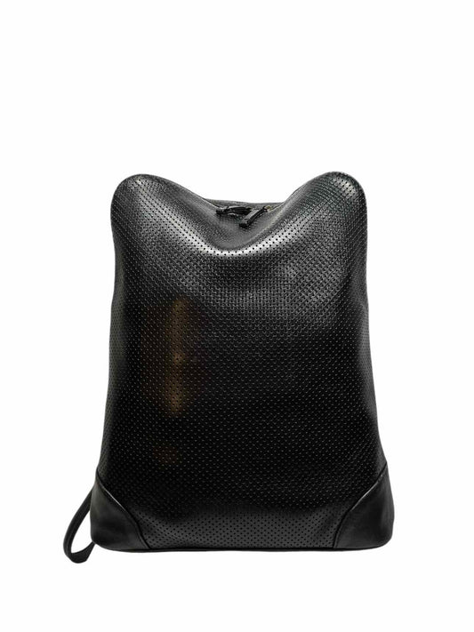 Latico Black Leather Backpack