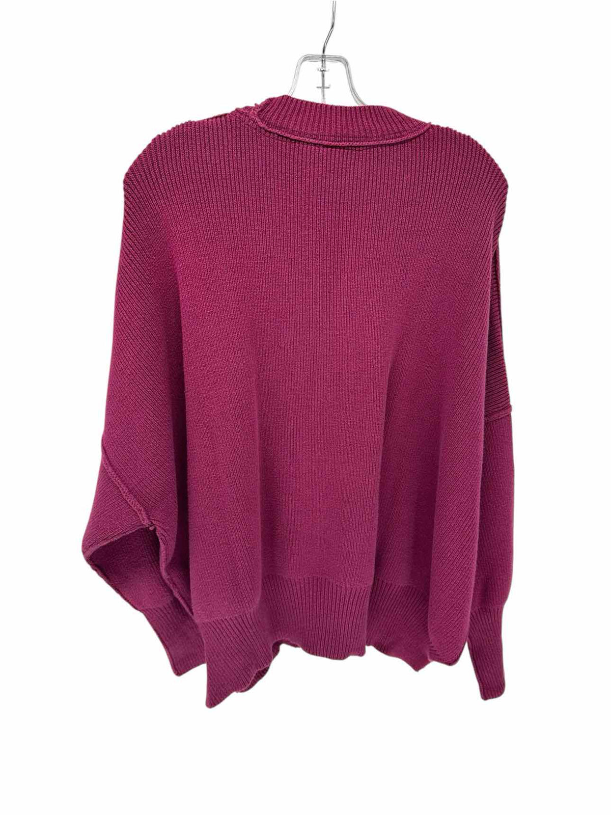 Free People Easy Street Tunic Sweater Maroon Size XS