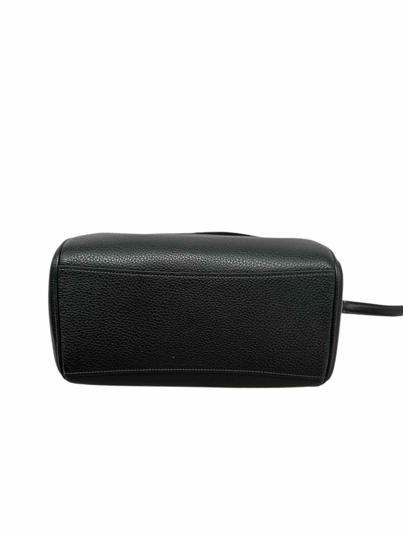Coach Small Rowan Satchel Black Leather Satchel
