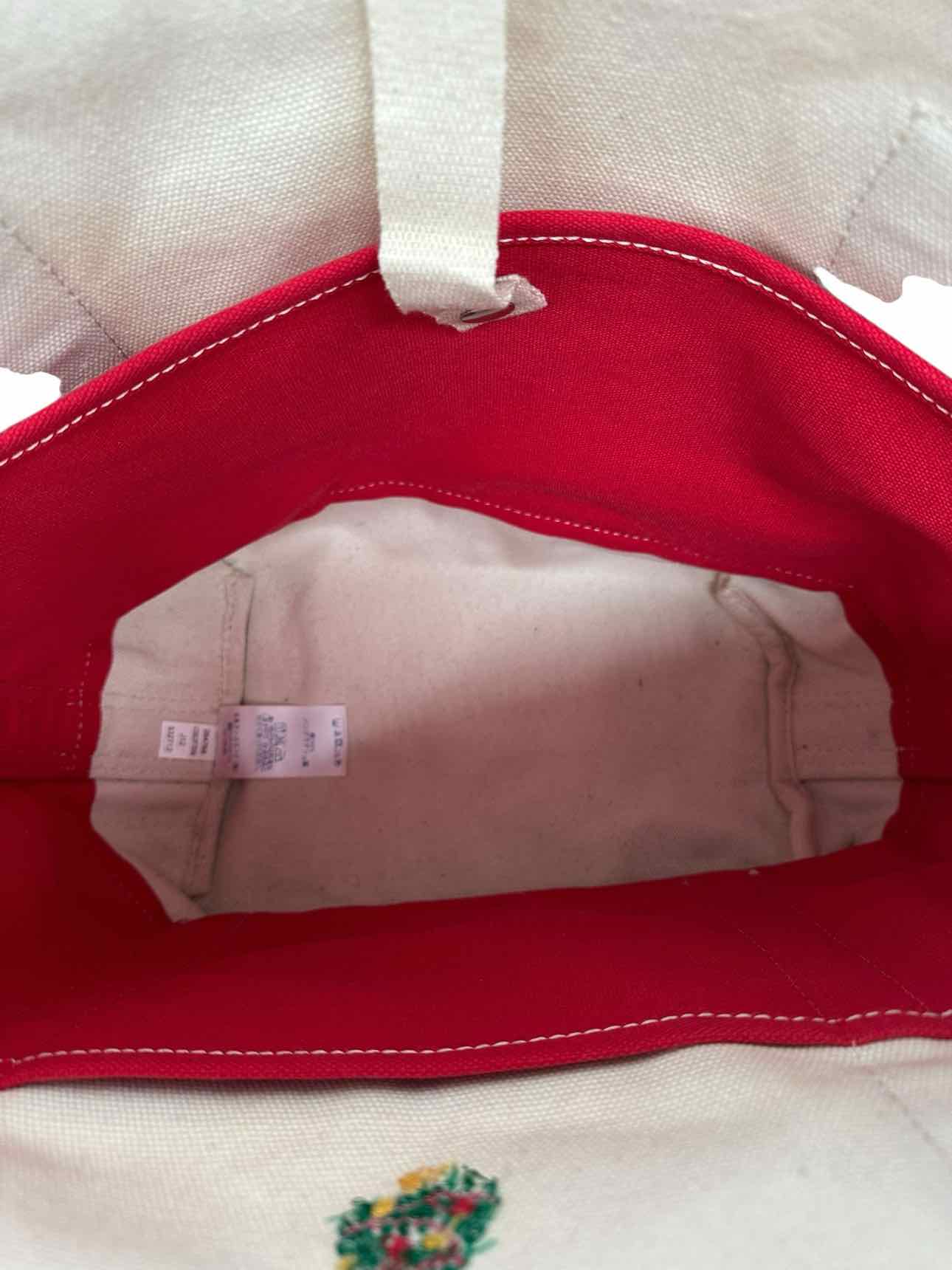 Land's End Medium Open Top Pocket Tote