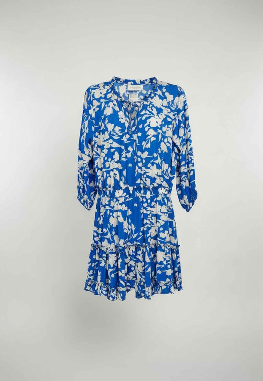 Walker & Wade Ibiza Dress Blue Size M