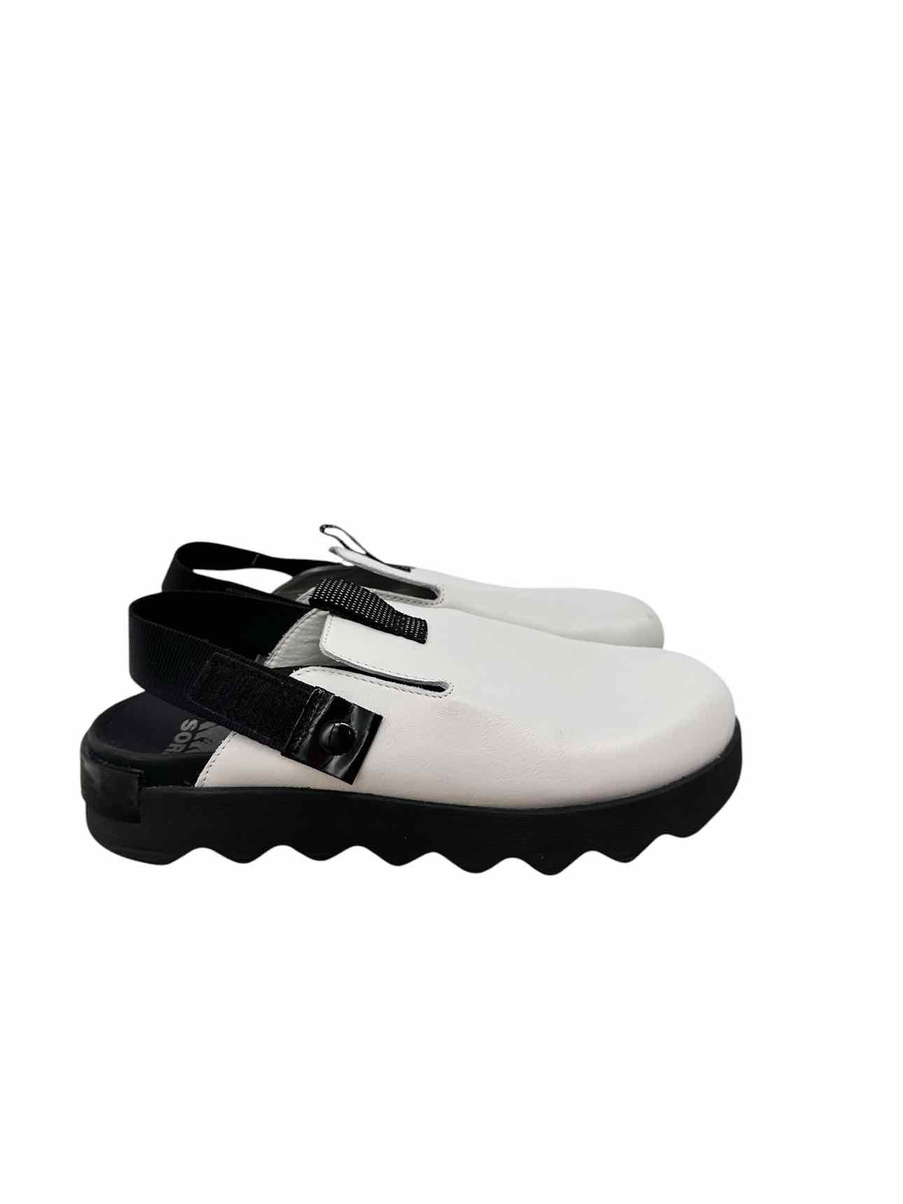 Sorel White Vibe Clogs Shoe Size 9.5