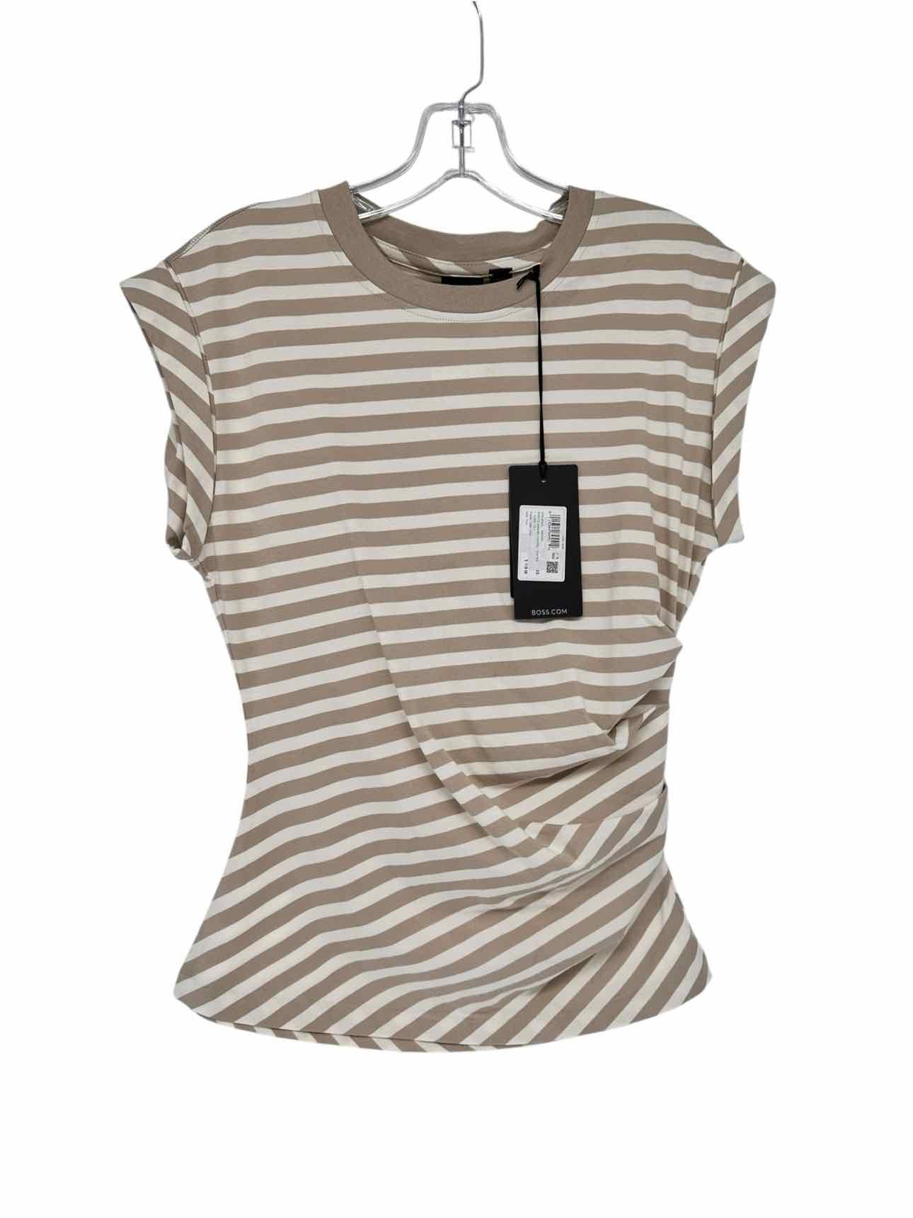Boss Beige Size XS T-shirt **NEW**