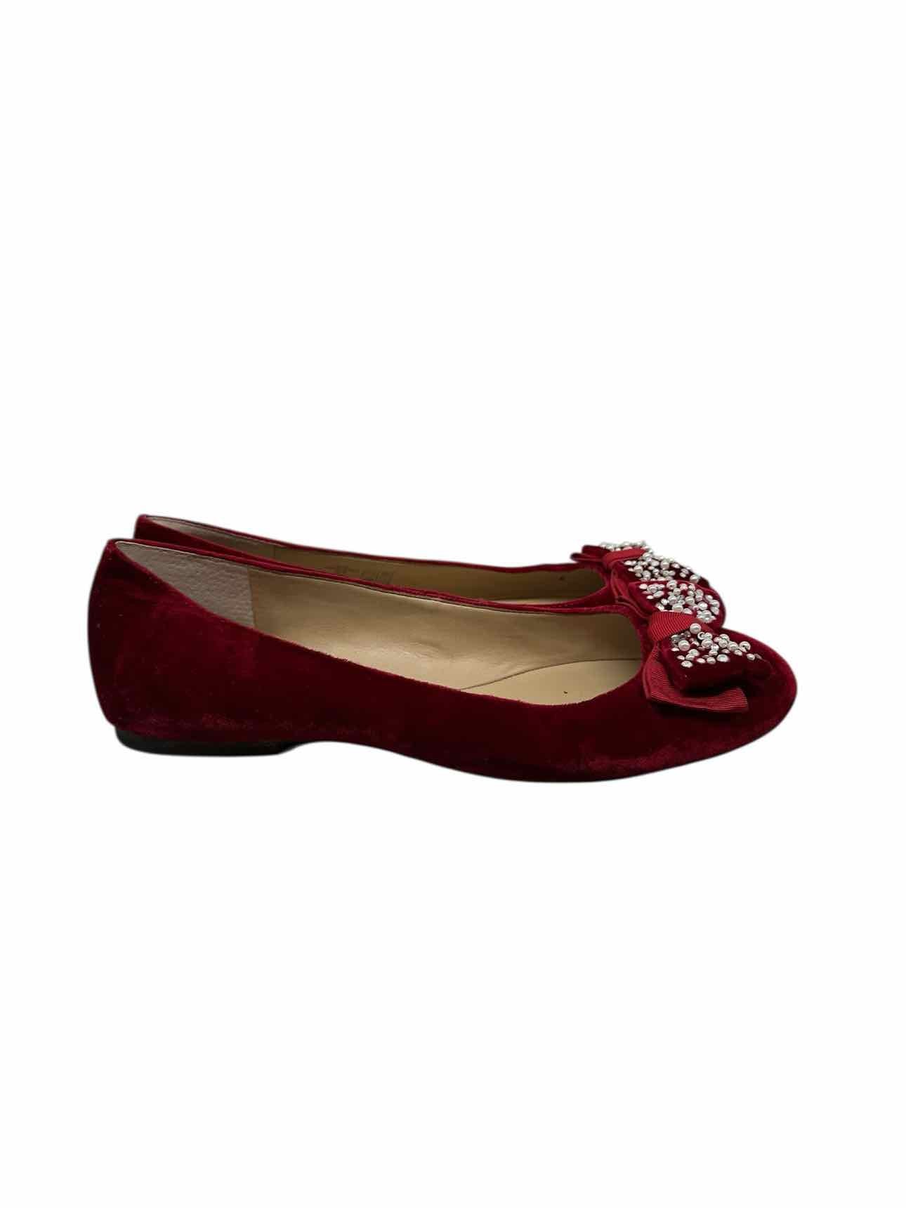 Land's End Red Shoe Size 9 Flats