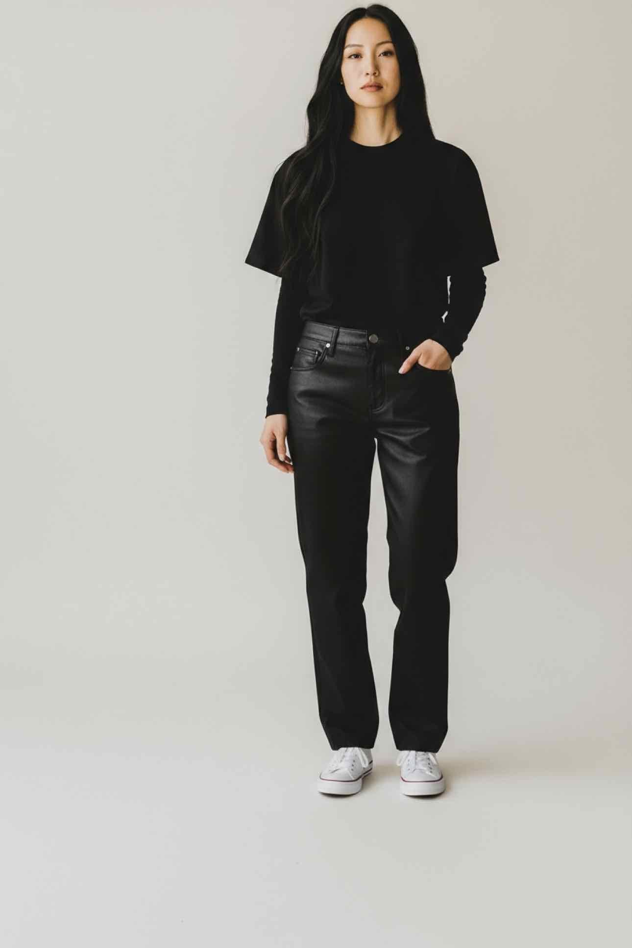 Abercrombie & Fitch The Skinny High Rise Black Pants Size 6