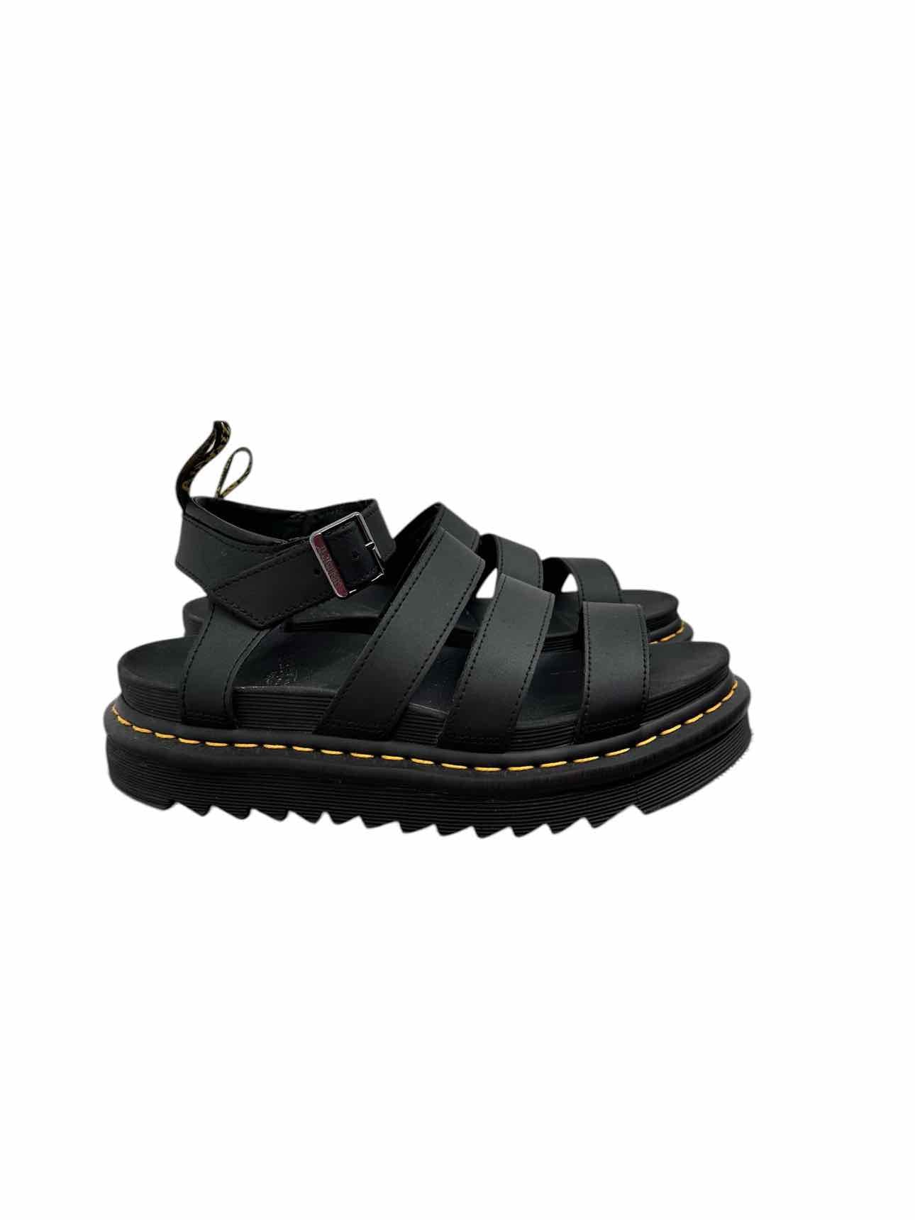 Dr. Martens Black Blaire Sandals Shoe Size 9