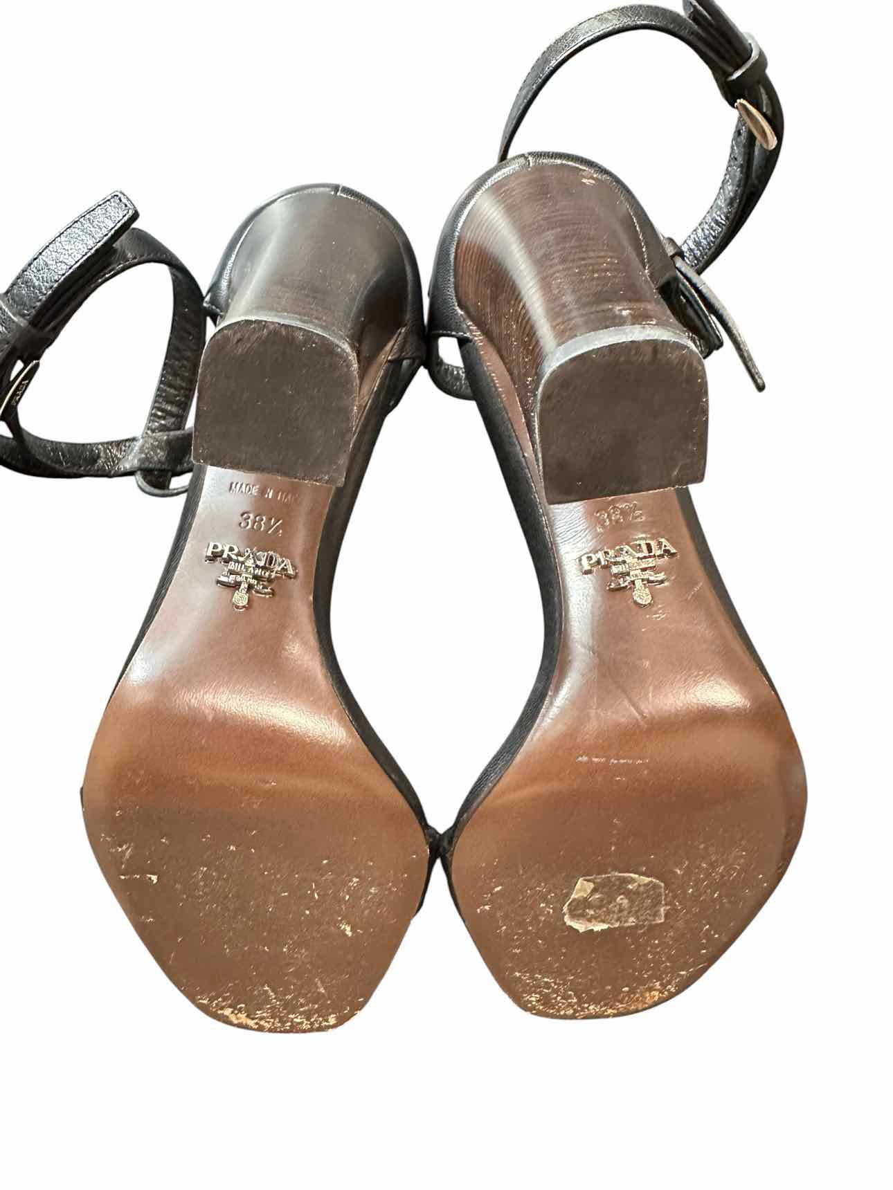 Prada Black Shoe Size 8.5 Dress Sandal