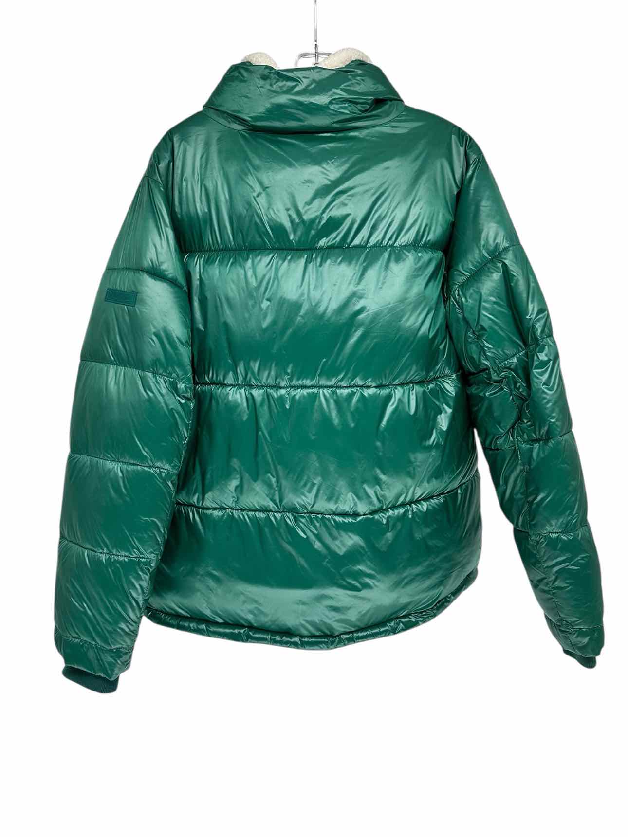 Koolaburra by Ugg Sherpa Trim Puffer Green Size L