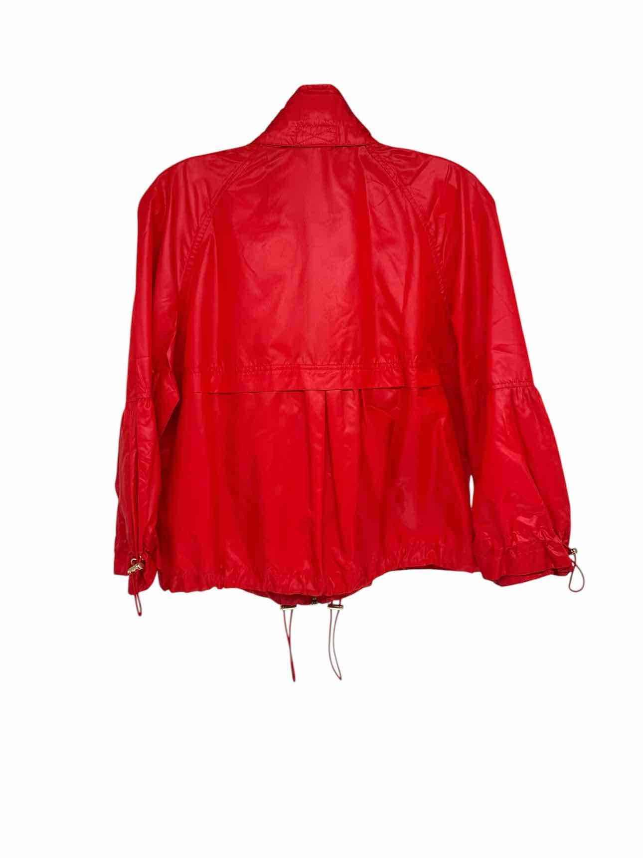 G.I.L.I. Rio Red Cropped Windbreaker Size 6 **NEW**
