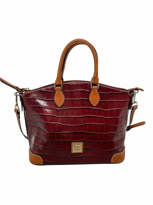 Dooney & Bourke Croco Embossed Satchel