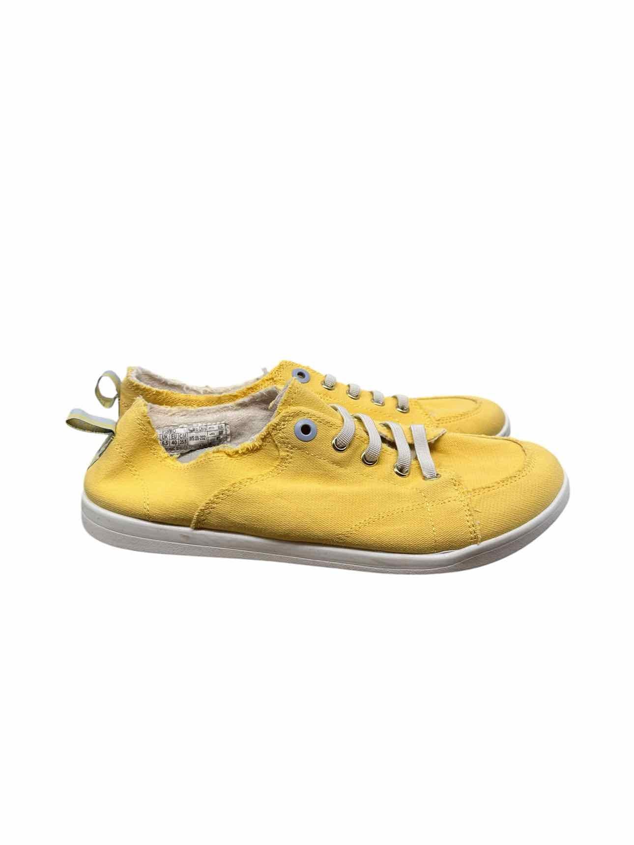 Vionic Beach Pismo Sneakers Yellow Shoe Size 8.5