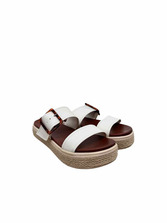 Mia White Carleen Sandals Shoe Size 8