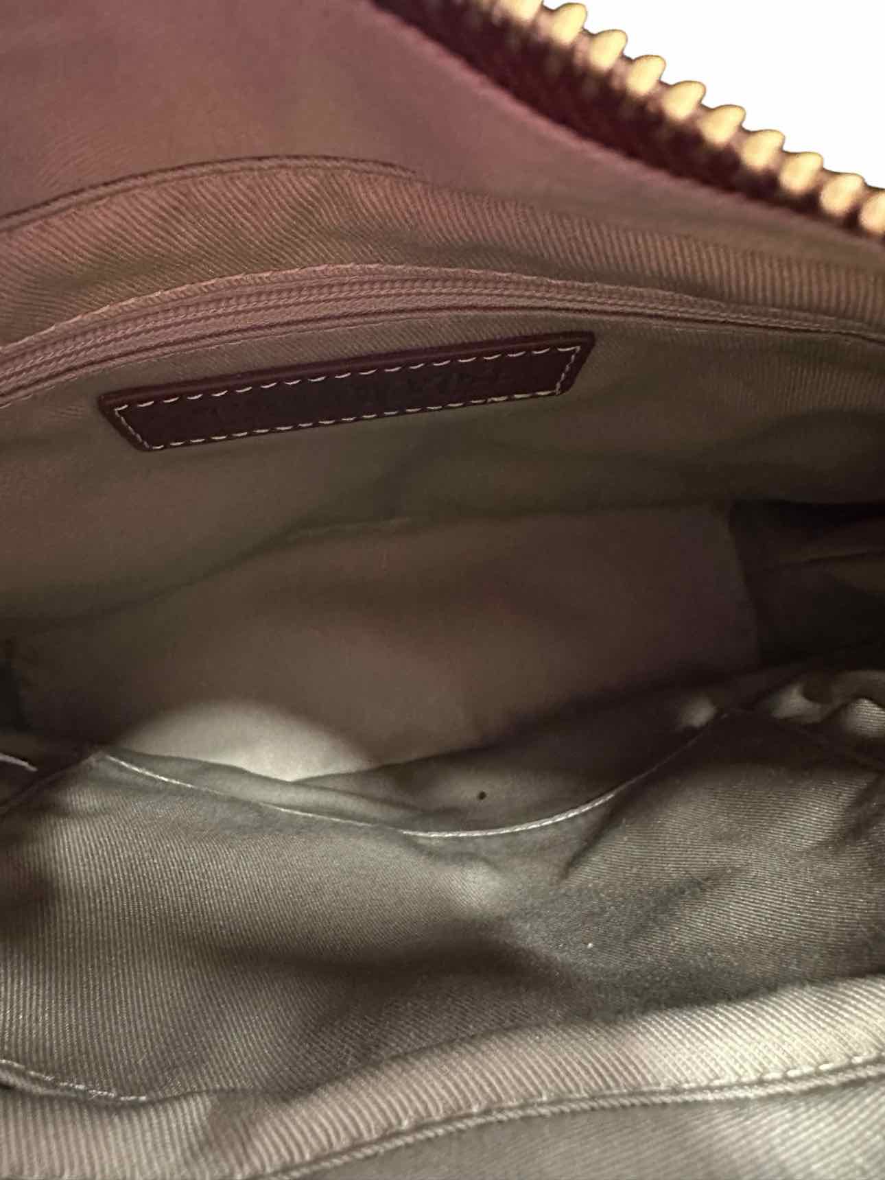 Talbots Red Canvas Satchel