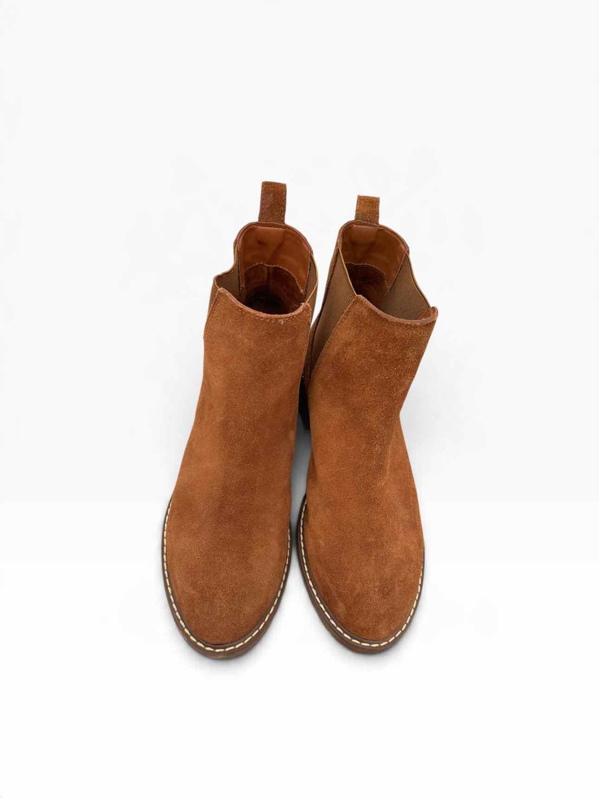 Steve Madden Thyra Lug Sole Chesnut Bootie Shoe Size 8.5