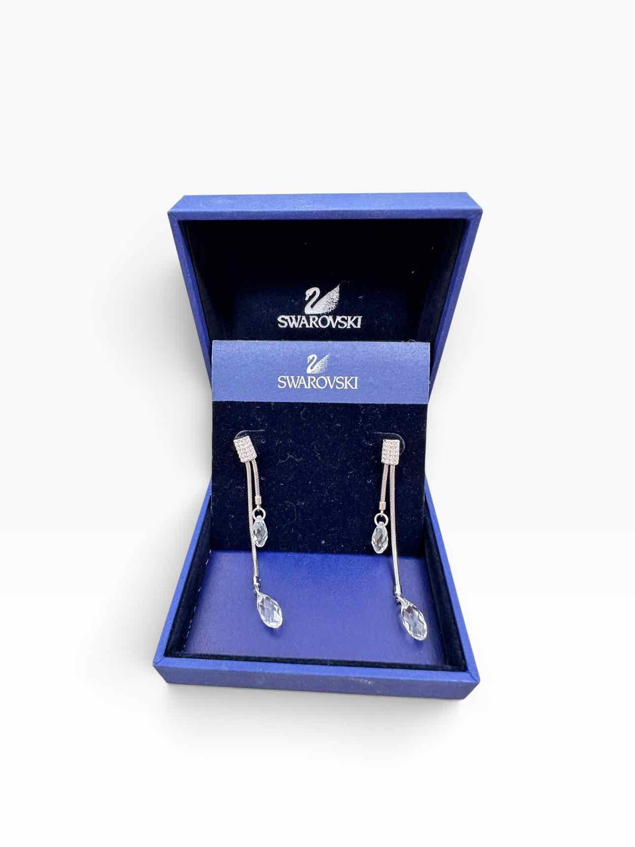 Swarovski Gillian Drop Pierced Earrings  **NEW**