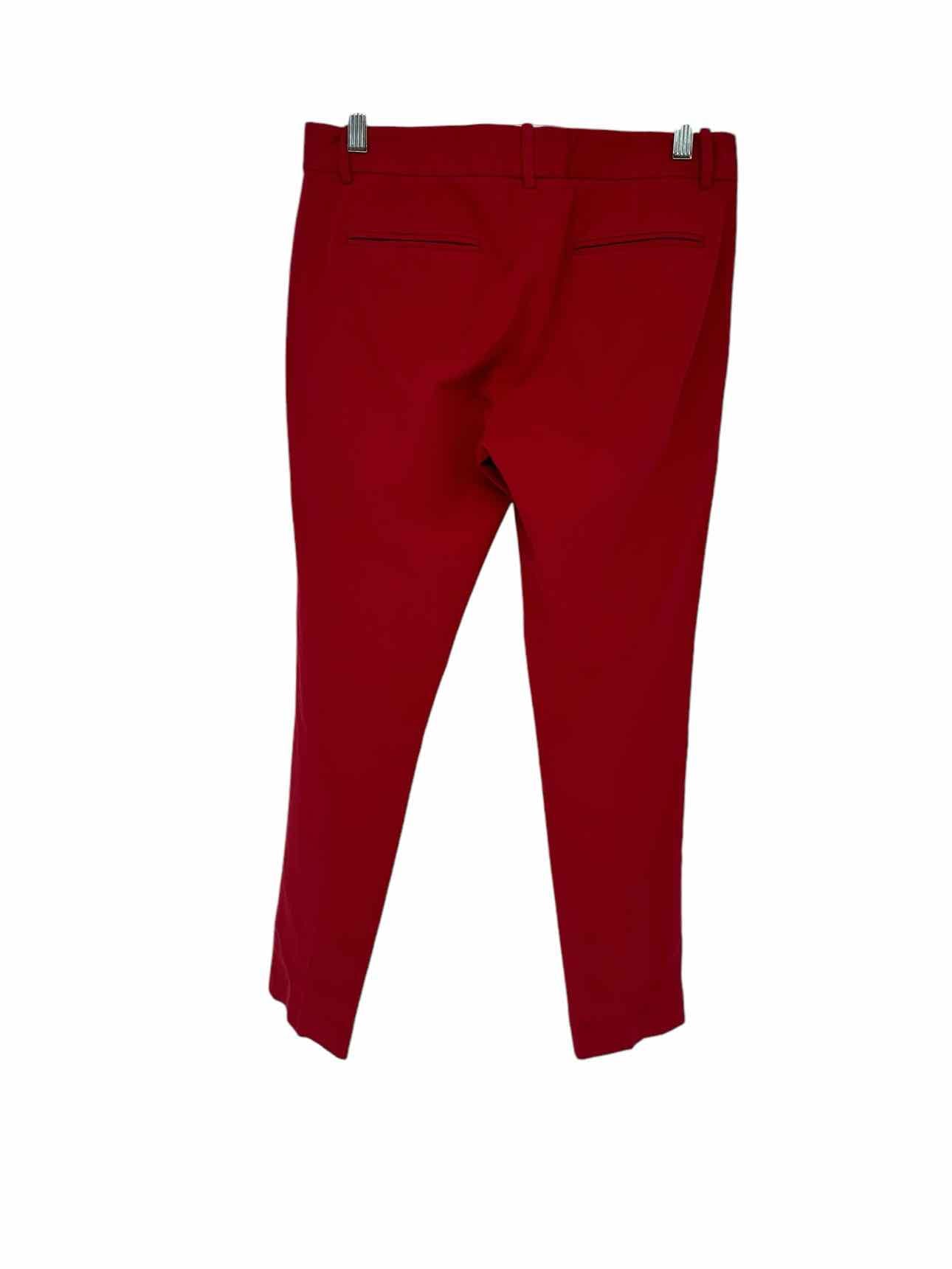 Theory Red Size 6 Pants