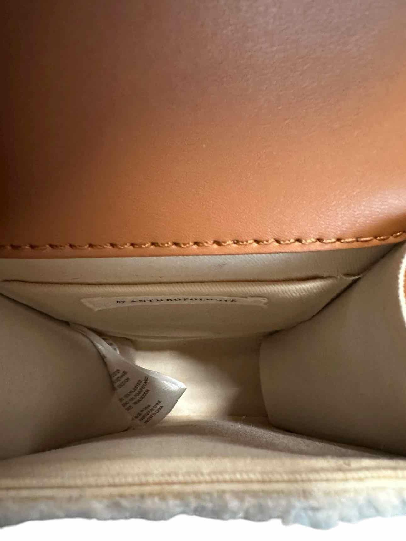 Anthropologie Sherpa Cell Crossbody