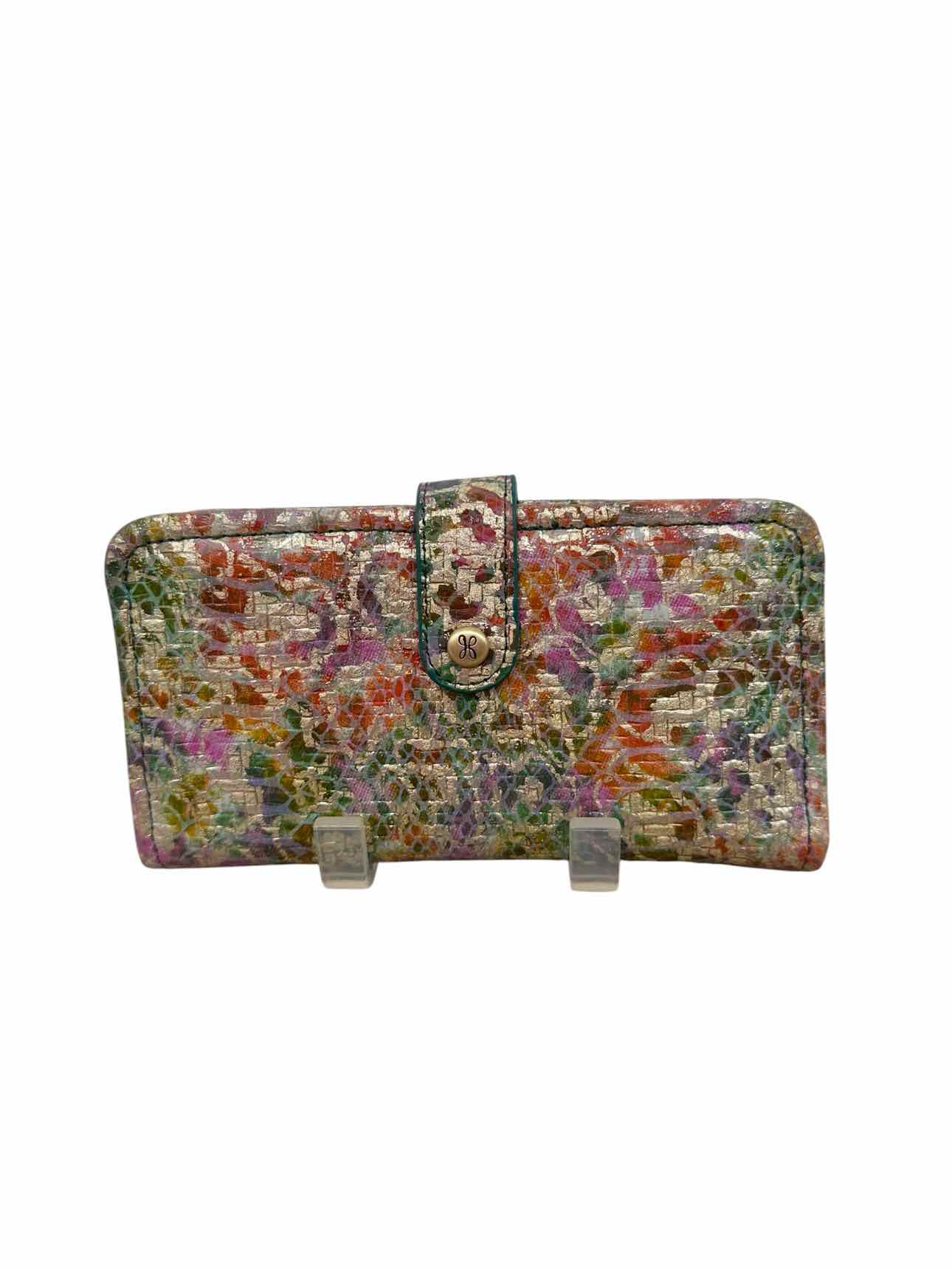Hobo Torch Snap Wallet in Rainbow Cheetah