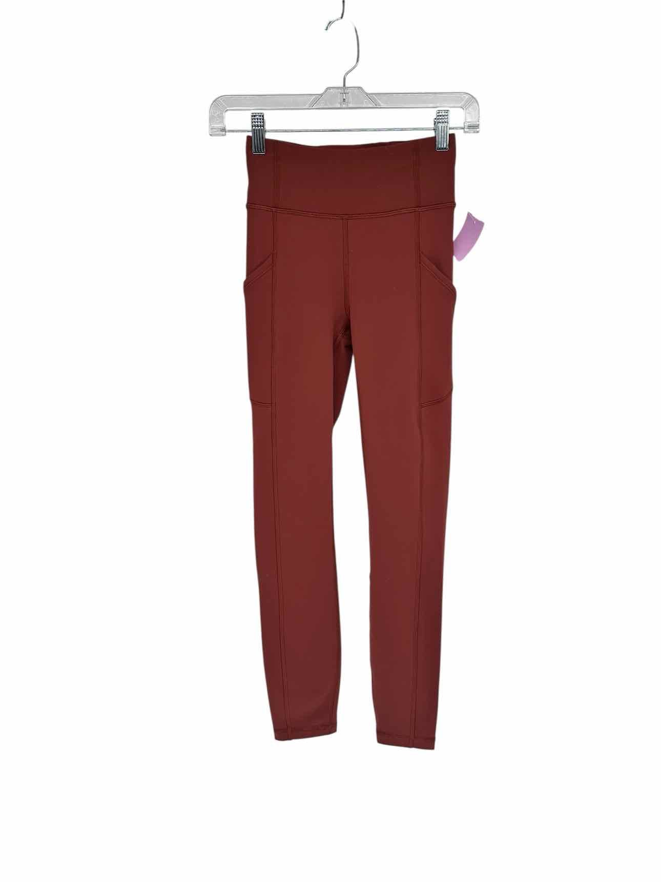 Lululemon Rust Size 2 Legging