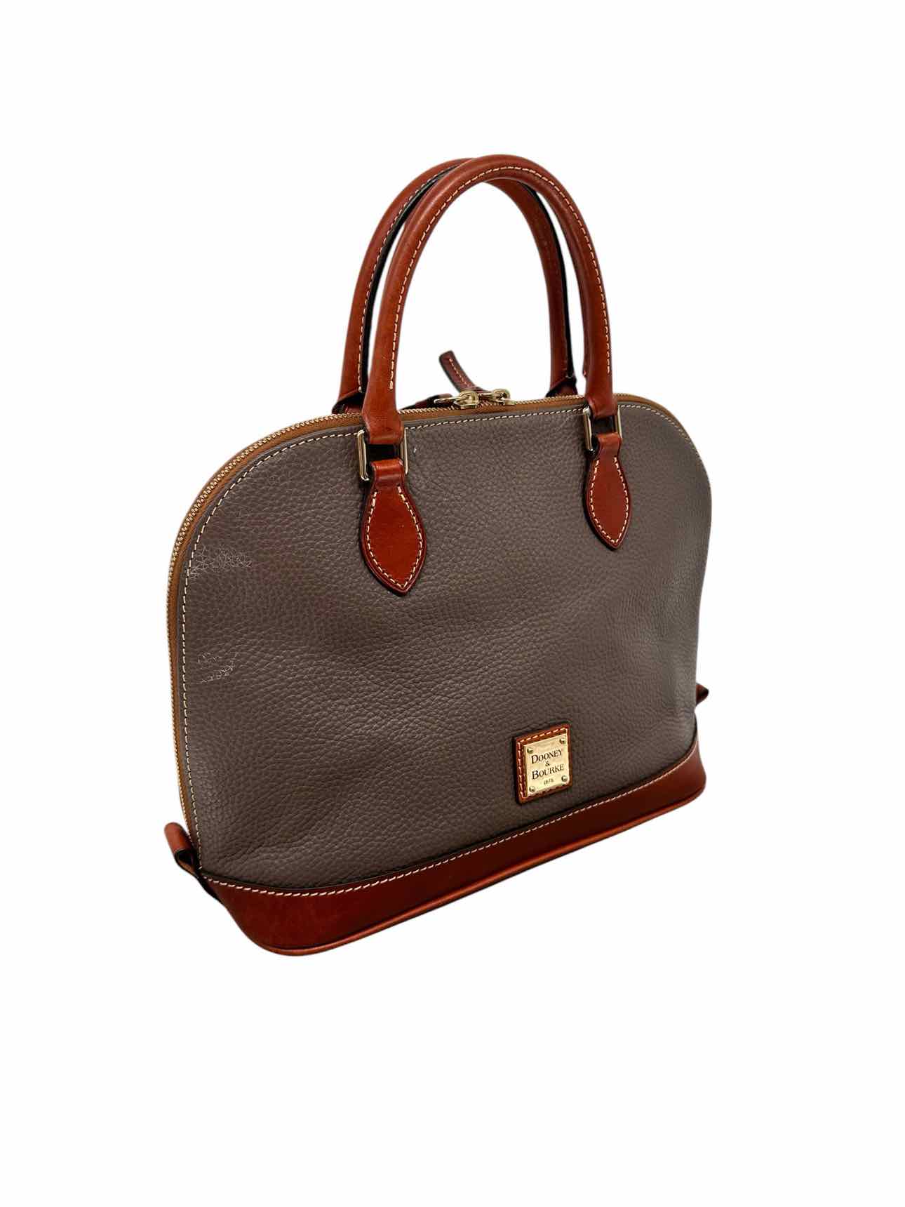 Dooney & Bourke Pebble Grain Zip Zip Satchel