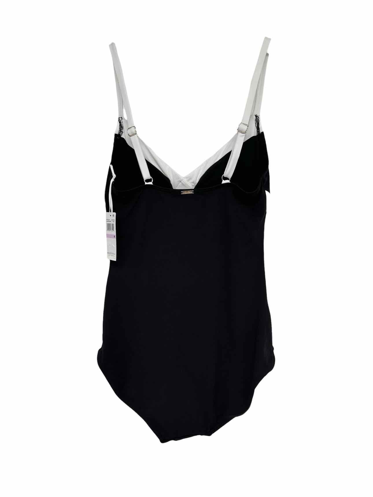 Anne Cole Black/White 1 Pc Swimsuit Size 6 **NEW**