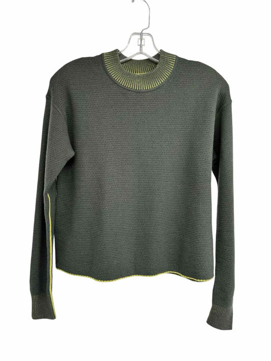 Lululemon Reversible Double-Knit Crew Neck Green Size 0