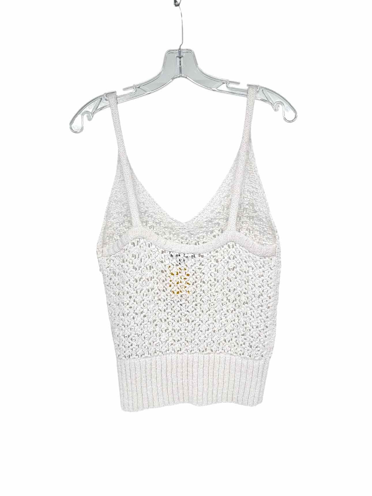 J. Crew White Sleeveless Sweater Size L **NEW**