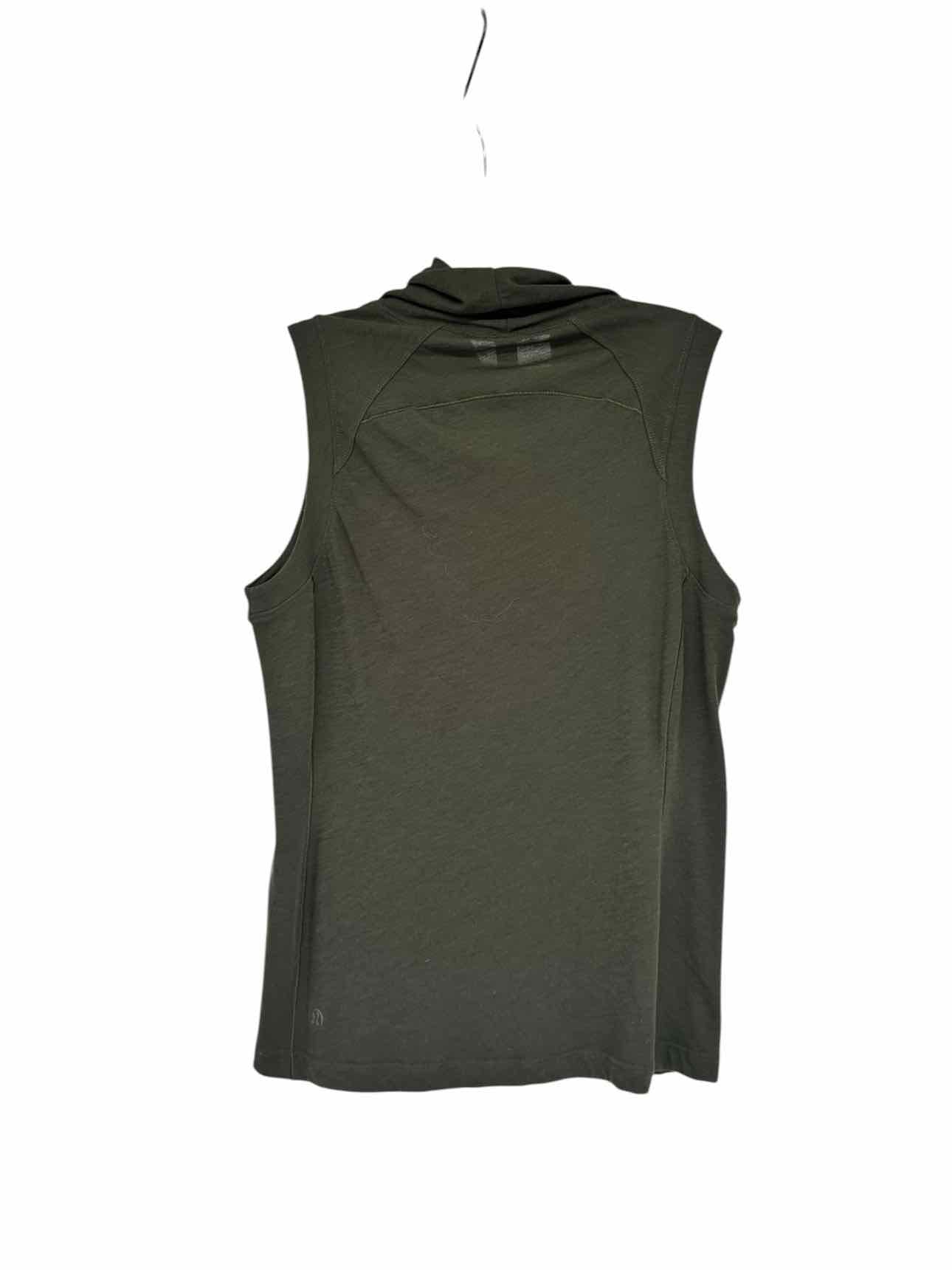 Lululemon Green Cowelneck Sleeveless Top Size 4