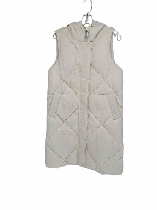 Sam Edelman Quilted Hooded Long Puffer Vest Size XXS