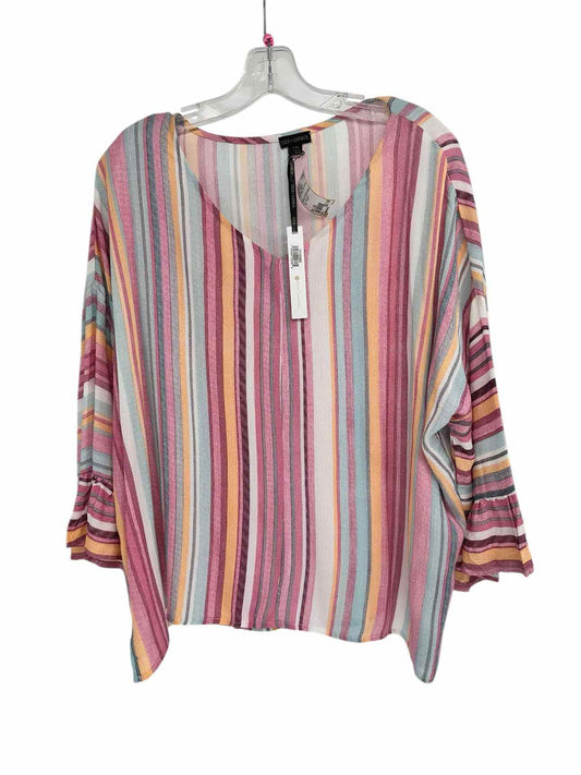 Coco +  Carmen Pink Size L/XL 3/4 Sleeve Top **NEW**