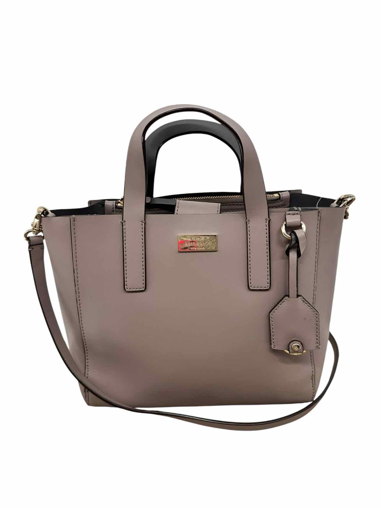 Kate Spade Putnam Drive Nelle Gray Leather Tote