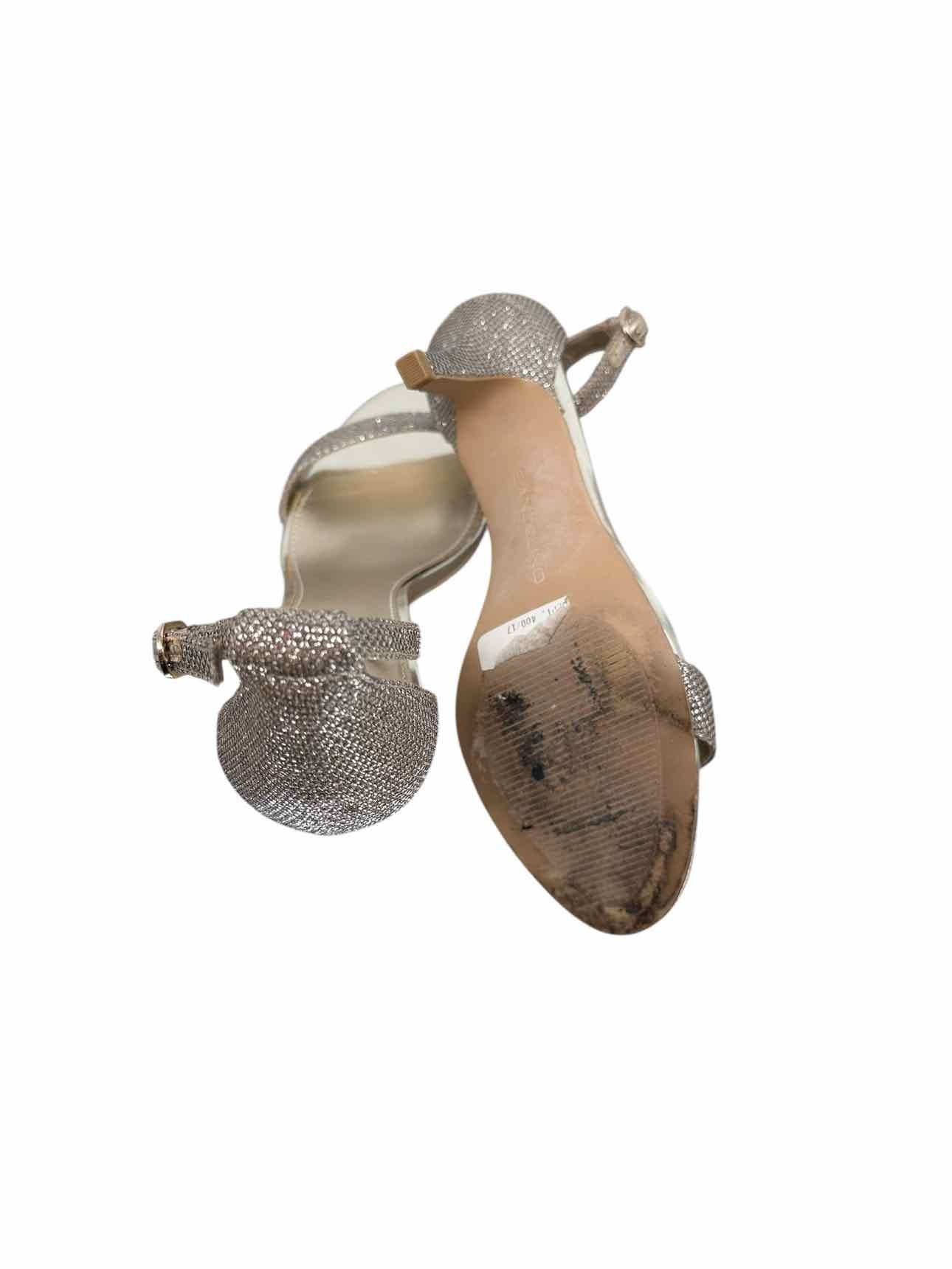 Bandolino Madia Metallic Heels Gold Shoe Size 6.5