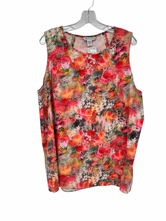 Athleta Multi-Color Refined Zephry Tank Size XL