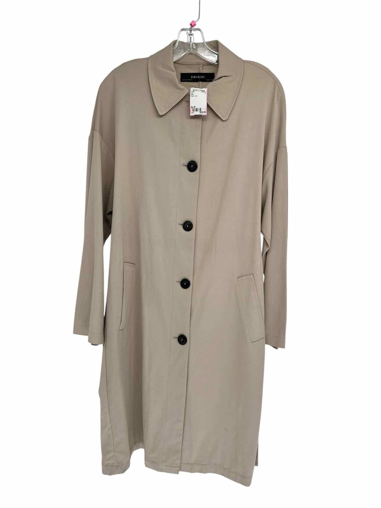Zara Khaki Size M Coat