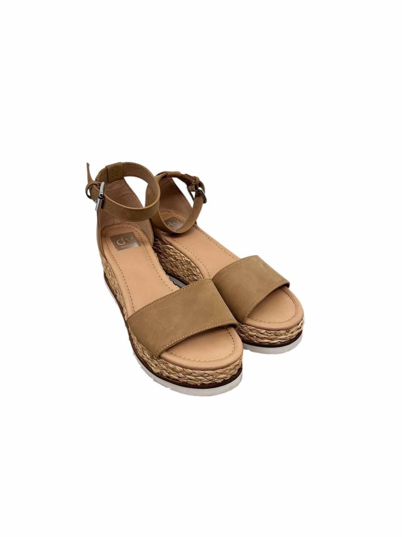 Dolce Vita Baker Espadrille Wedge Sandals Shoe Size 8