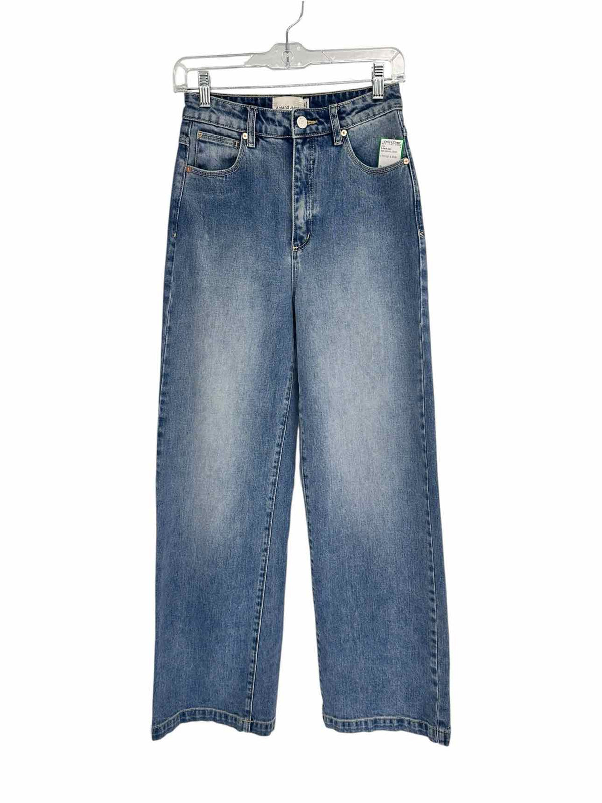 A Brand A '94 High & Wide Jeans Black Size 4