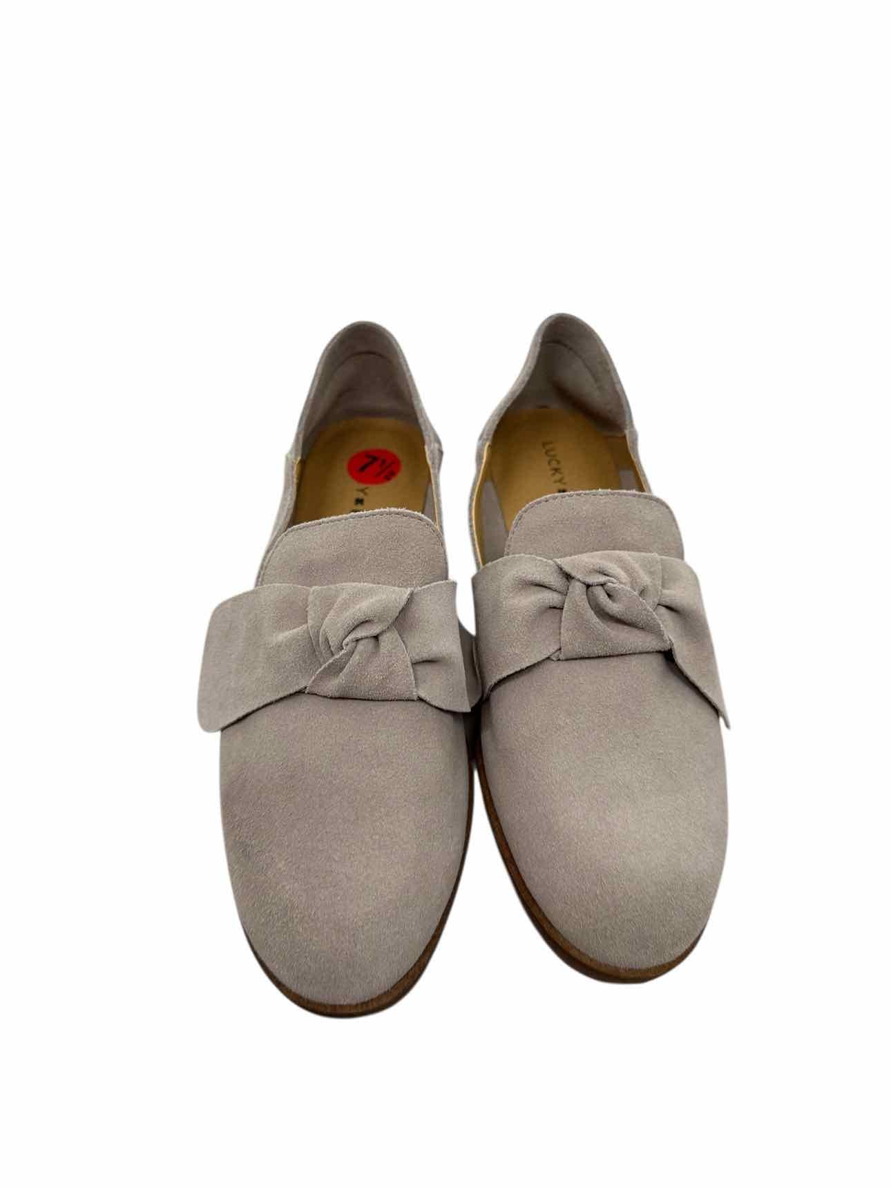 Lucky Brand Cozzmo Gray Loafers Shoe Size 7.5  **NEW**