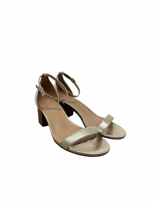 JF Gold Shoe Size 8.5 Dress Sandal