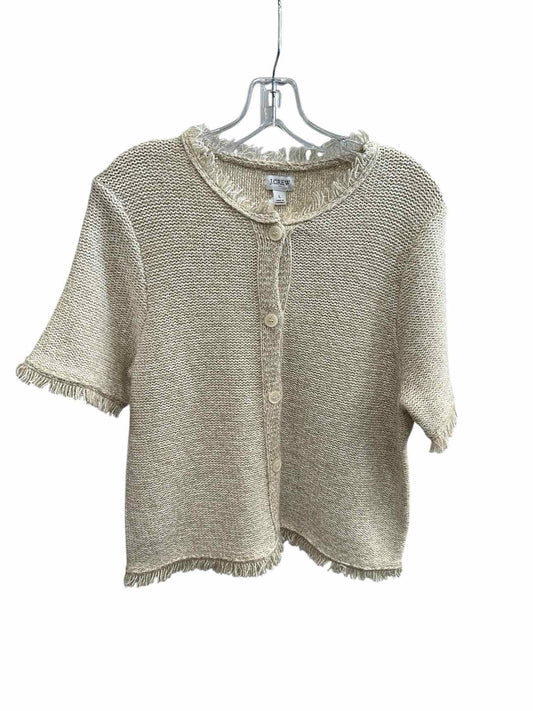 J. Crew Beige Size L Cardigan