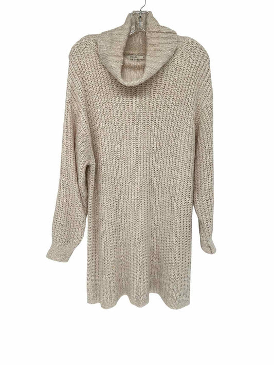 Z Supply Beige Sweater  Dress SIZE M