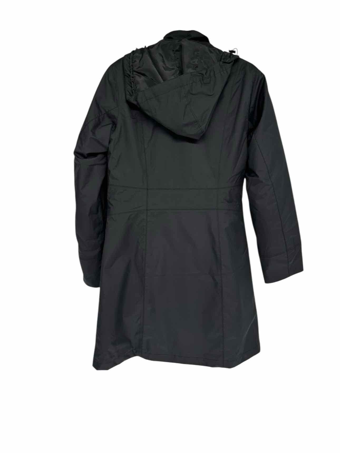 Eddie Bauer Girl on the Gol Insulated Waterproof Trench Coat Black Size S