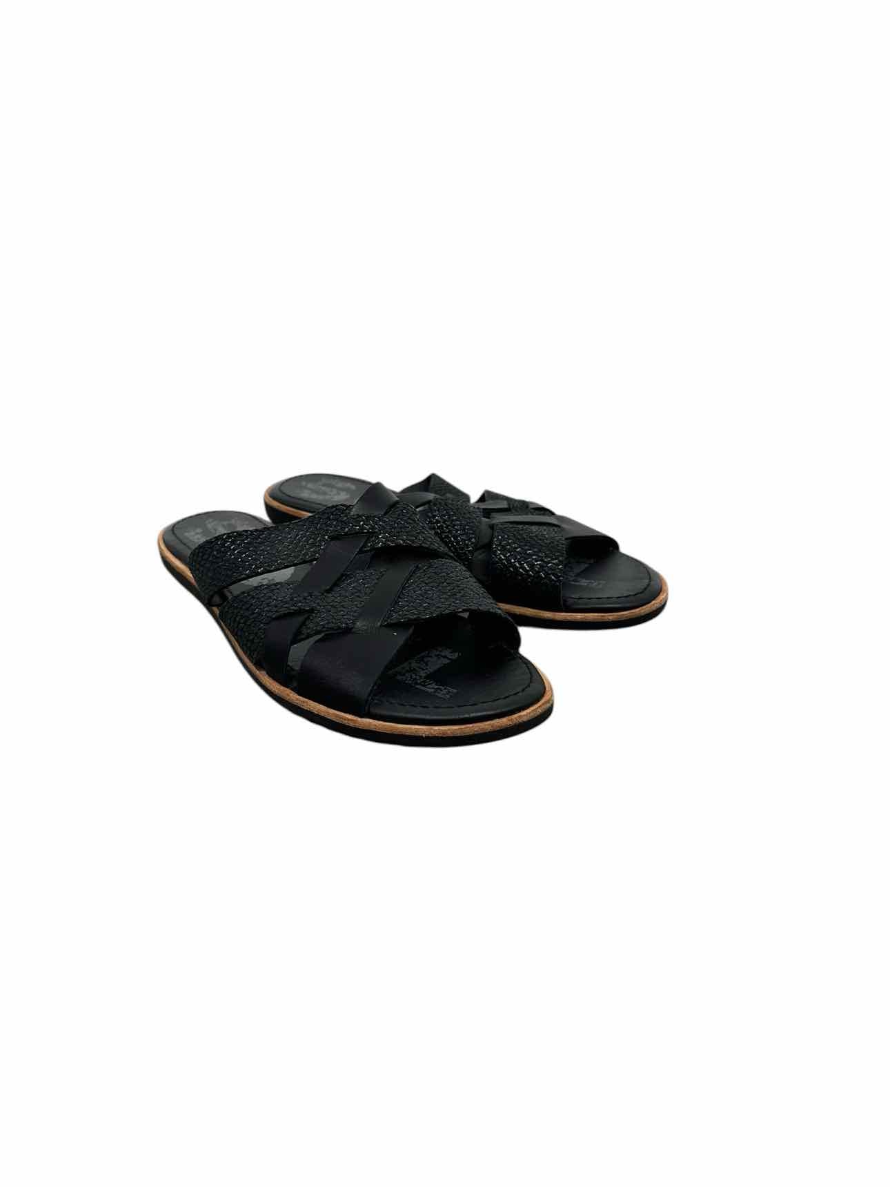 Sorel Ella Slides Black Shoe Size 7.5