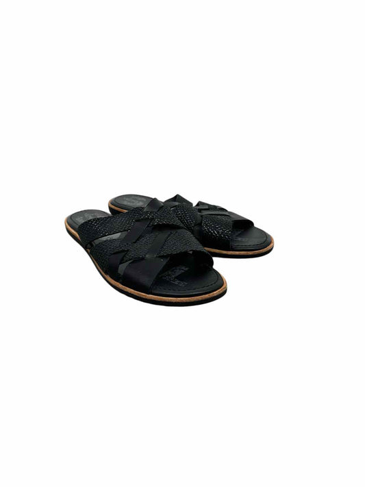 Sorel Ella Slides Black Shoe Size 7.5