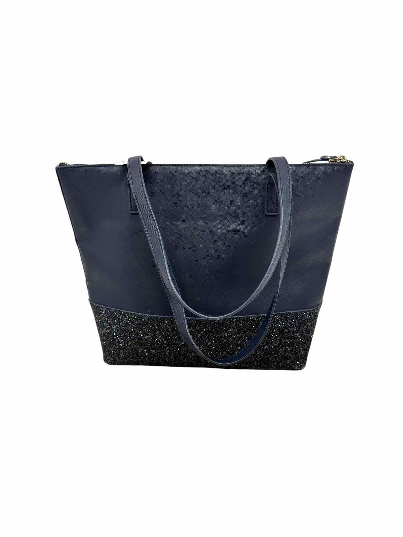 Kate Spade Greta Court Penny Glitter Zip Top Tote