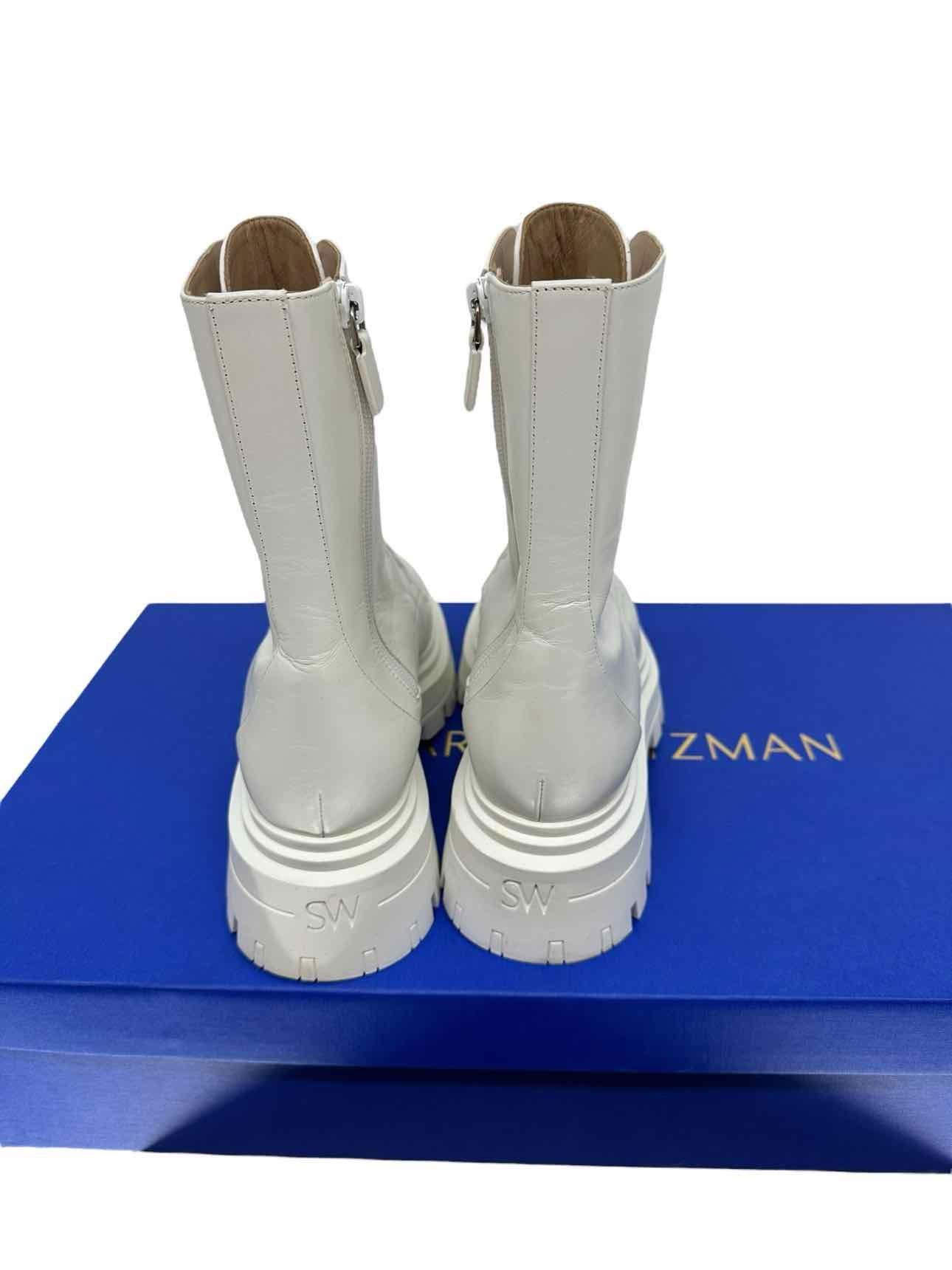 Stuart Weitzman White Shoe Size 8 Boots