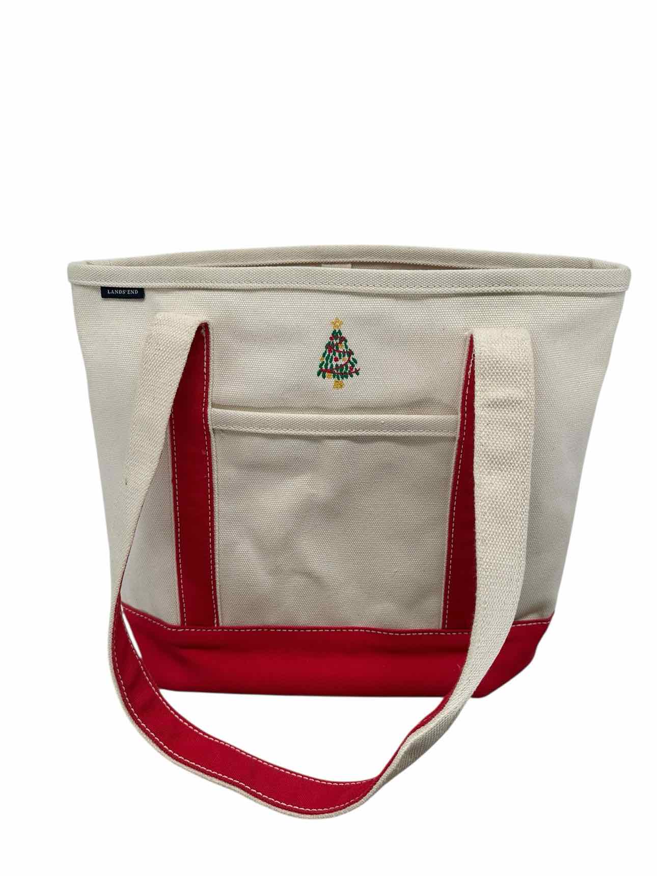 Land's End Medium Open Top Pocket Tote