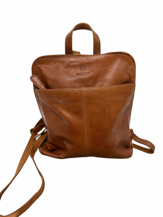 Oak & Tan Tan Leather Backpack